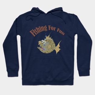 Spiked fish Hoodie